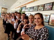 Лучшее селфи с учителем.